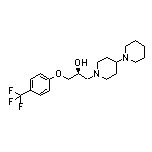 (S)-1-([1,4’-Bipiperidin]-1’-yl)-3-[4-(trifluoromethyl)phenoxy]-2-propanol