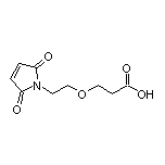 3-[2-(2,5-Dioxo-2,5-dihydro-1-pyrrolyl)ethoxy]propanoic Acid