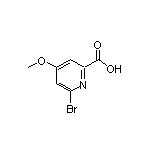 6-Bromo-4-methoxypyridine-2-carboxylic Acid