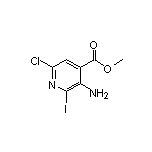 Methyl 3-Amino-6-chloro-2-iodoisonicotinate