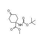 Methyl 1-[(tert-Butoxycarbonyl)amino]-4-oxocyclohexanecarboxylate