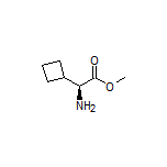 Methyl (S)-2-Amino-2-cyclobutylacetate