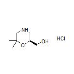 (S)-(6,6-Dimethylmorpholin-2-yl)methanol Hydrochloride