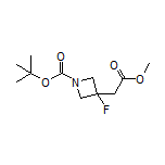 Methyl 2-(1-Boc-3-fluoroazetidin-3-yl)acetate