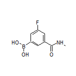 3-Fluoro-5-(methylcarbamoyl)phenylboronic Acid