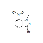 3-Bromo-1-methyl-7-nitro-1H-indazole