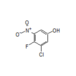 3-Chloro-4-fluoro-5-nitrophenol