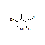 5-Bromo-4-methyl-2-oxo-1,2-dihydropyridine-3-carbonitrile
