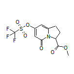 Methyl 5-Oxo-7-[[(Trifluoromethyl)sulfonyl]oxy]-1,2,3,5-tetrahydroindolizine-3-carboxylate