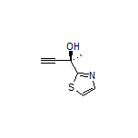 (R)-2-(2-Thiazolyl)-3-butyn-2-ol