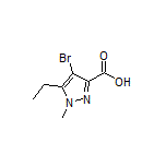 4-Bromo-5-ethyl-1-methyl-1H-pyrazole-3-carboxylic Acid