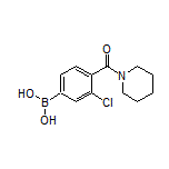 3-Chloro-4-(piperidine-1-carbonyl)phenylboronic Acid