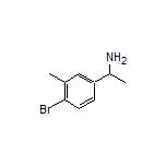 1-(4-Bromo-3-methylphenyl)ethanamine