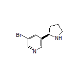 (R)-3-Bromo-5-(2-pyrrolidinyl)pyridine