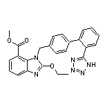 Methyl 1-[[2’-(5-Tetrazolyl)-4-biphenylyl]methyl]-2-ethoxybenzimidazole-7-carboxylate