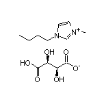 1-Butyl-3-methyl-3-imidazolium (2S,3S)-3-Carboxy-2,3-dihydroxypropanoate