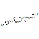 N,N’-(trans-Cyclohexane-1,4-diyl)bis[2-(4-chlorophenoxy)acetamide]