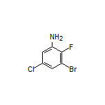 3-Bromo-5-chloro-2-fluoroaniline