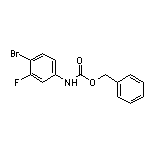 Benzyl (4-Bromo-3-fluorophenyl)carbamate