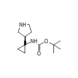 (R)-N-Boc-1-(3-pyrrolidinyl)cyclopropanamine