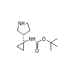 (S)-N-Boc-1-(3-pyrrolidinyl)cyclopropanamine