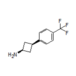 cis-3-[4-(Trifluoromethyl)phenyl]cyclobutanamine