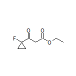 Ethyl 3-(1-Fluorocyclopropyl)-3-oxopropanoate