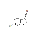 5-Bromoindane-1-carbonitrile