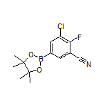 3-Chloro-5-cyano-4-fluorophenylboronic Acid Pinacol Ester