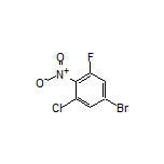 5-Bromo-1-chloro-3-fluoro-2-nitrobenzene