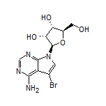 (2R,3R,4S,5R)-2-(4-Amino-5-bromo-7H-pyrrolo[2,3-d]pyrimidin-7-yl)-5-(hydroxymethyl)tetrahydrofuran-3,4-diol