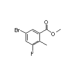 Methyl 5-Bromo-3-fluoro-2-methylbenzoate