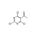 1-(2,4,6-Trichloro-5-pyrimidinyl)ethanone