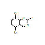 5-Bromo-2-chloroquinazolin-8-ol