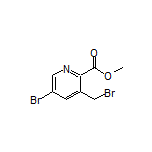 Methyl 5-Bromo-3-(bromomethyl)pyridine-2-carboxylate