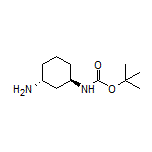 (1R,3R)-3-Amino-1-(Boc-amino)cyclohexane