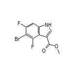 Methyl 5-Bromo-4,6-difluoro-1H-indole-3-carboxylate