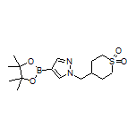 1-[(1,1-Dioxidotetrahydro-2H-thiopyran-4-yl)methyl]pyrazole-4-boronic Acid Pinacol Ester