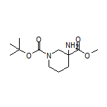 Methyl 1-Boc-3-aminopiperidine-3-carboxylate