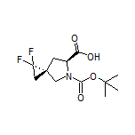 (3S,6S)-5-Boc-1,1-difluoro-5-azaspiro[2.4]heptane-6-carboxylic Acid