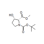 Methyl (2R,3S)-1-Boc-3-hydroxypyrrolidine-2-carboxylate