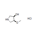 (3R,4S)-4-Methoxypyrrolidin-3-ol Hydrochloride