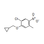 1-Chloro-2-(cyclopropylmethoxy)-4-methyl-5-nitrobenzene