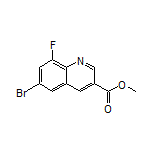 Methyl 6-Bromo-8-fluoroquinoline-3-carboxylate