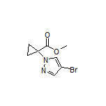 Methyl 1-(4-Bromo-1-pyrazolyl)cyclopropanecarboxylate