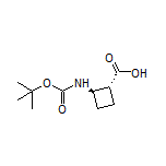 (1R,2R)-2-(Boc-amino)cyclobutanecarboxylic Acid