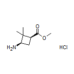 Methyl (1S,3R)-3-Amino-2,2-dimethylcyclobutanecarboxylate Hydrochloride