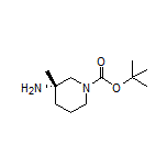 (S)-1-Boc-3-amino-3-methylpiperidine