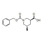 (3S,5R)-1-Cbz-5-methylpiperidine-3-carboxylic Acid