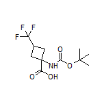 1-(Boc-amino)-3-(trifluoromethyl)cyclobutanecarboxylic Acid